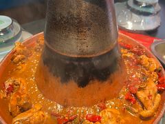 -超越炭火牛蛙火锅鸡(河东店)