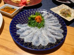 比目鱼薄切-本逸·割烹料理(湖墅店)