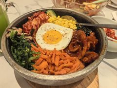 辣白菜五花肉石锅拌饭-七八冷面·延边朝鲜族美食(世纪汇店)
