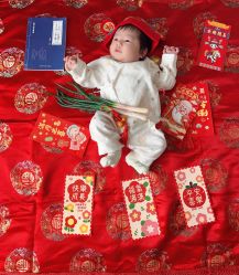 -上海小小宝婴儿理胎发胎毛笔