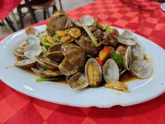 炒花甲-先鲜鲫鱼粥
