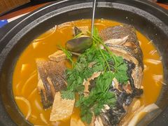 鱼头煲-壹只菜·崇明本地特色菜(崇明南门店)