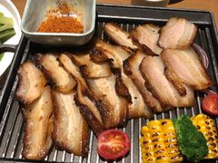 炭烤猪颈肉-卞氏菜根香·川菜(青羊万达店)