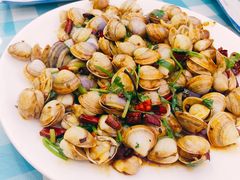 辣炒花蛤-四海鲜渔家菜(黄金海岸店)