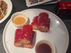红米脆皮鲜虾肠-蝴蝶里·粤菜·点心(龙湖天街&滨江店)