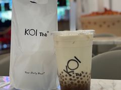 珍珠黑糖鲜奶-KOI Thé(力宝广场店)