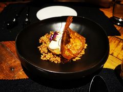 焦糖苹果配山核桃及香草奶油慕斯-AZUL by FUEL蓝色·法式酒馆(琶醍店)