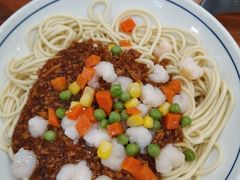 虾仁炸酱面-奎元馆.百年奎元.非遗传承(西湖边的解放路店)