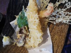 北海道大虾天妇罗配日本南瓜番薯-羽山料理