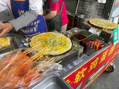 -正宗杂粮煎饼香软鸡蛋饼