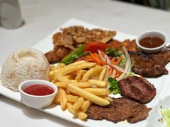 宫廷烤肉拼盘-伊斯坦布尔土耳其清真咖啡餐厅