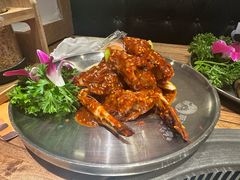 -明洞阿姨·韩式酱蟹烤肉·创意料理(三元桥店)