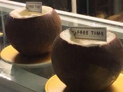 椰子慕斯蛋糕-尚膳蔬食料理主題餐廳(v)