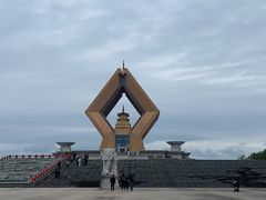 -法门文化景区-合十舍利塔