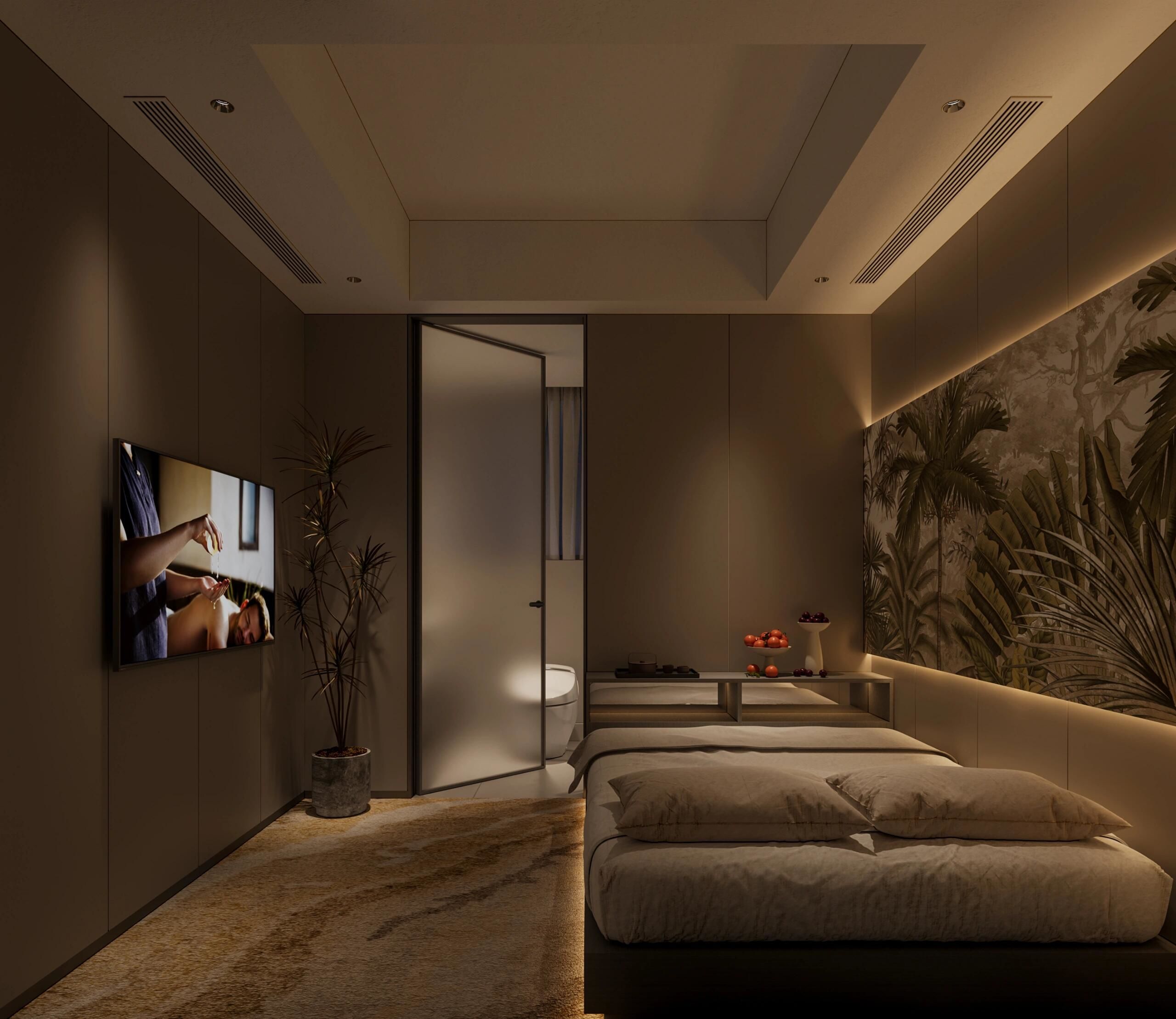 现代会所‖足浴店设计