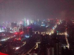 观景台夜景-339旋转餐厅(天府熊猫塔店)