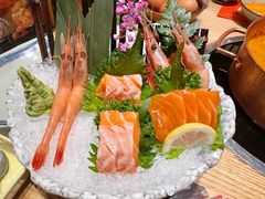 刺身拼盘（有点敷衍）-伊豆野菜村(枫蓝国际店)