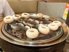 -围炉肉舍•炭烤活鳗•丹东海鲜烤肉(步行街店)