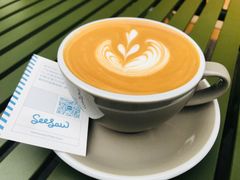 热拿铁-Seesaw Coffee(上生新所店)