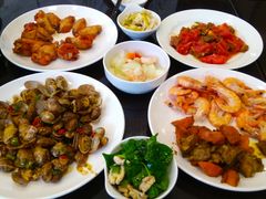 辣炒花蛤-茅庐川菜