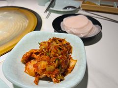 腌萝卜片-猪啊牛呀羊啊铜盘烤肉(正大广场店)