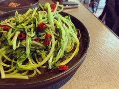 炝炒鸡毛菜-日上三甘(三里屯店)