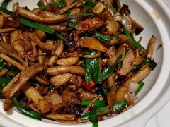 砂锅茶树菇-便宜坊烤鸭店(甜水园店)