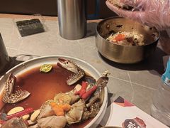-草家酱蟹炭火烤肉店(珲春南路一店)