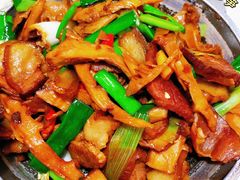 大巴山老腊肉炒笋-黑鸡小馆(金源店)