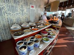 自助调料区-怡豪大饭店·银顶旋转餐厅