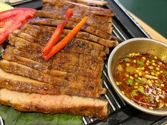 炭烧猪颈肉-mango tree芒果树泰国餐厅(青岛万象城店)