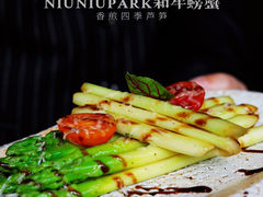 香煎四季芦笋-NIUNIUPARK和牛螃蟹(龙湖杭州滨江天街店)