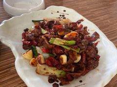 炒鸡胗-京都亭(沙柳路店)