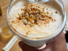 杏仁豆腐桂花茶-长春堂顺时而饮(前门店)