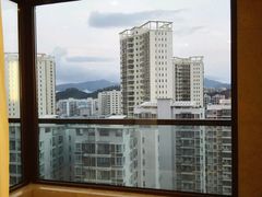 浴室窗外-三亚湾红树林度假世界(木棉酒店)