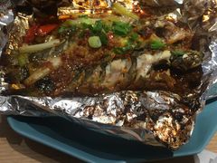 锡纸嘎牙鱼-街角等你.大连海鲜烧烤(西安路店)