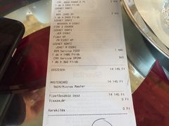 账单-纽约咖啡馆