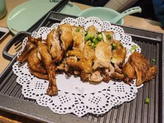 香酥椒盐鸡-吕氏疙瘩汤·海鲜新鲁菜(凯德mall新都心店)