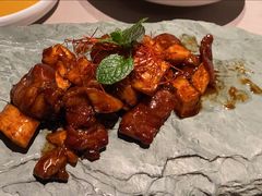 青石板澳洲雪花牛肉粒-胤千宴.原胤千烤鸭.升级(瘦西湖店)