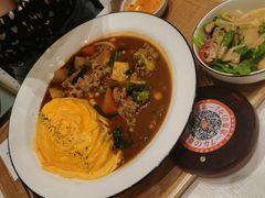 肥牛咖喱蛋包饭-池奈·咖喱蛋包饭(熙地港店)