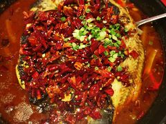 香辣清江鱼-令狐冲烤鱼·烧菜馆(达明店)