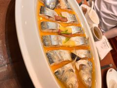 十年陈花雕酒蒸活鲥鱼-金时代顺风大酒店(兰生大厦店)