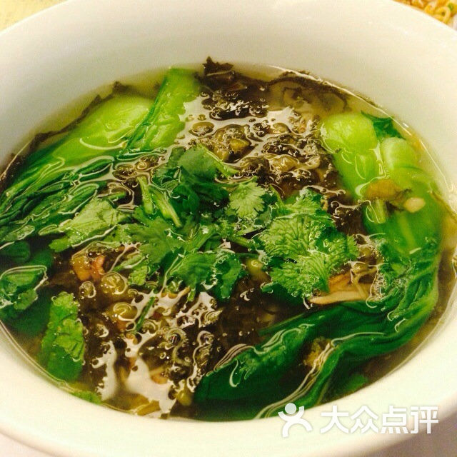 雪菜榨菜肉絲麵