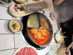 -热火朝天鲜切牛肉火锅(南强街巷店)