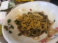 葱油拌面-阿三生煎(盛华里店)