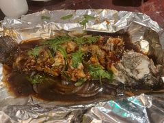 酱烤活鲈鱼-新白鹿餐厅(爱琴海购物中心店)