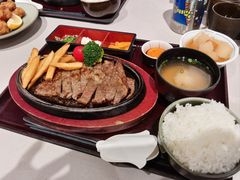 碳烤味增牛排定食-dodonpa.墩墩伐 便当食堂(博华广场店)