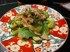 红葱头鹅肠捞水东芥兰-粤·向群饭店(二沙岛店)
