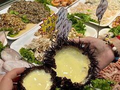 -滨海小渔村·海肠捞饭·鲅鱼水饺·特色老火鱼丸汤(华田店)