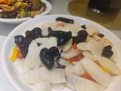 彩椒鲜虾炒山药-双井轩(双井店)